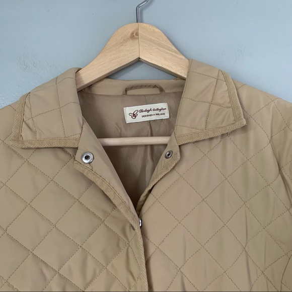 Clodagh Callaghan Quilted Snap Up Winter Jacket - Picture 6 of 16